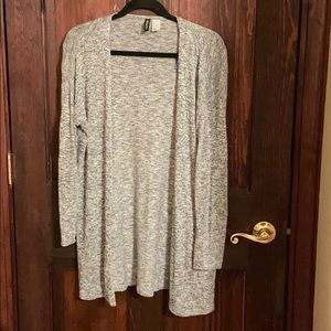 Light gray cardigan